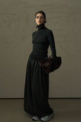 Stacked Turtleneck Knit Top