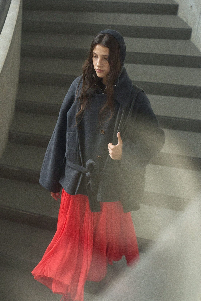 Herald Classic Commuter Double-Sided Nun Coat Jacket