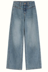 High Waist Straight Casual Pants