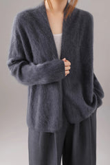 Lazy Brushed Cardigan Jacket