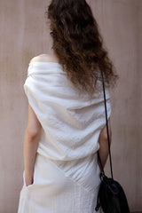 One-Shoulder Bandeau Long Dress