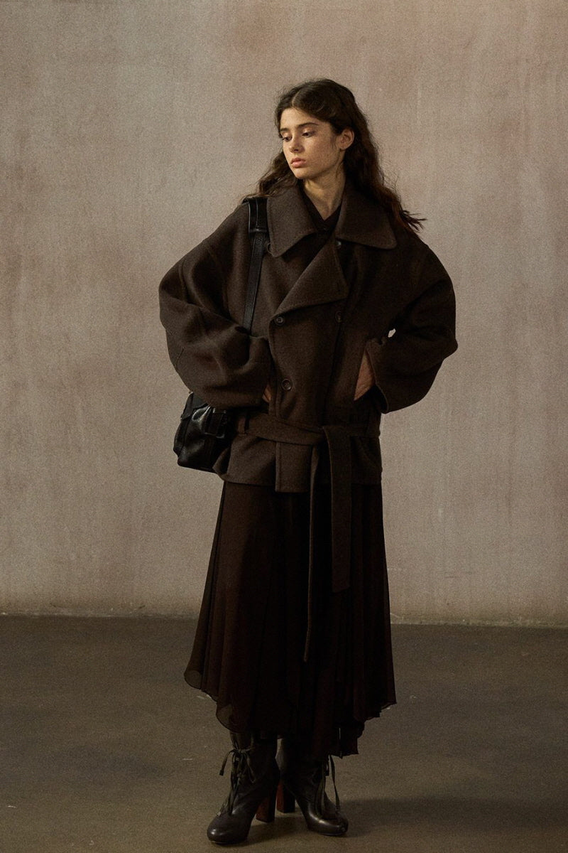 Herald Classic Commuter Double-Sided Nun Coat Jacket