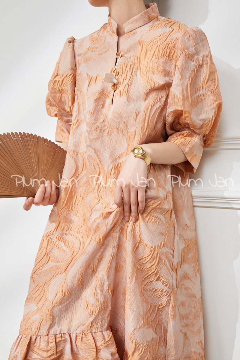 Elegant National Style Tea Break Dress