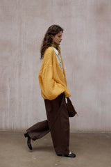 Lazy Lantern Sleeve Cardigan