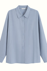 Deconstructed Loose-Fit Long Sleeve Shirt