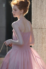 Shirred Cinched Waist Slip Dress
