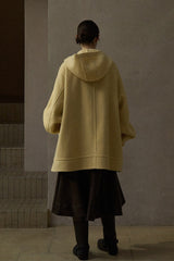 Reversible Hooded Large-Pocket Jacket