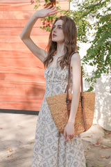 Vintage Floral Slip Dress