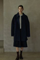 Two-Tone Hidden-Placket Reversible Jacket
