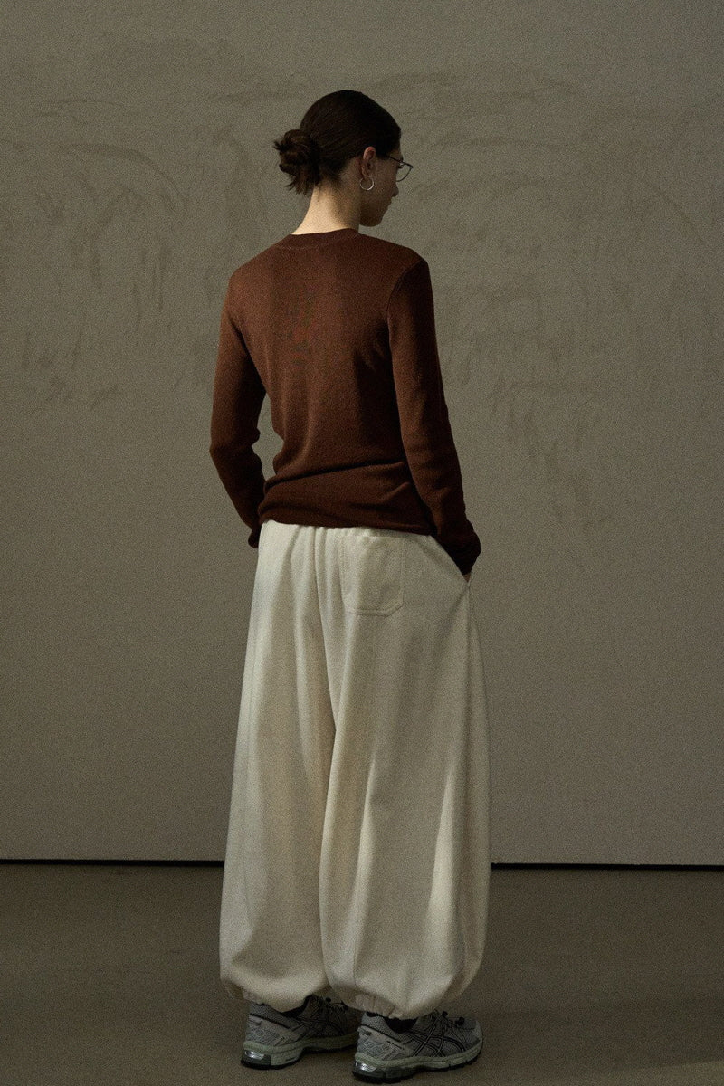 Volume Drawstring Slacks