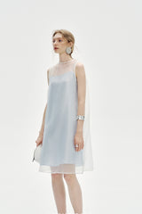 Layered Straight Sleeveless Dress