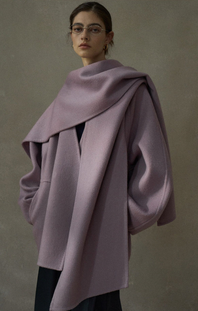 Soft Draped Autumn Scarf
