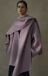 Soft Draped Autumn Scarf