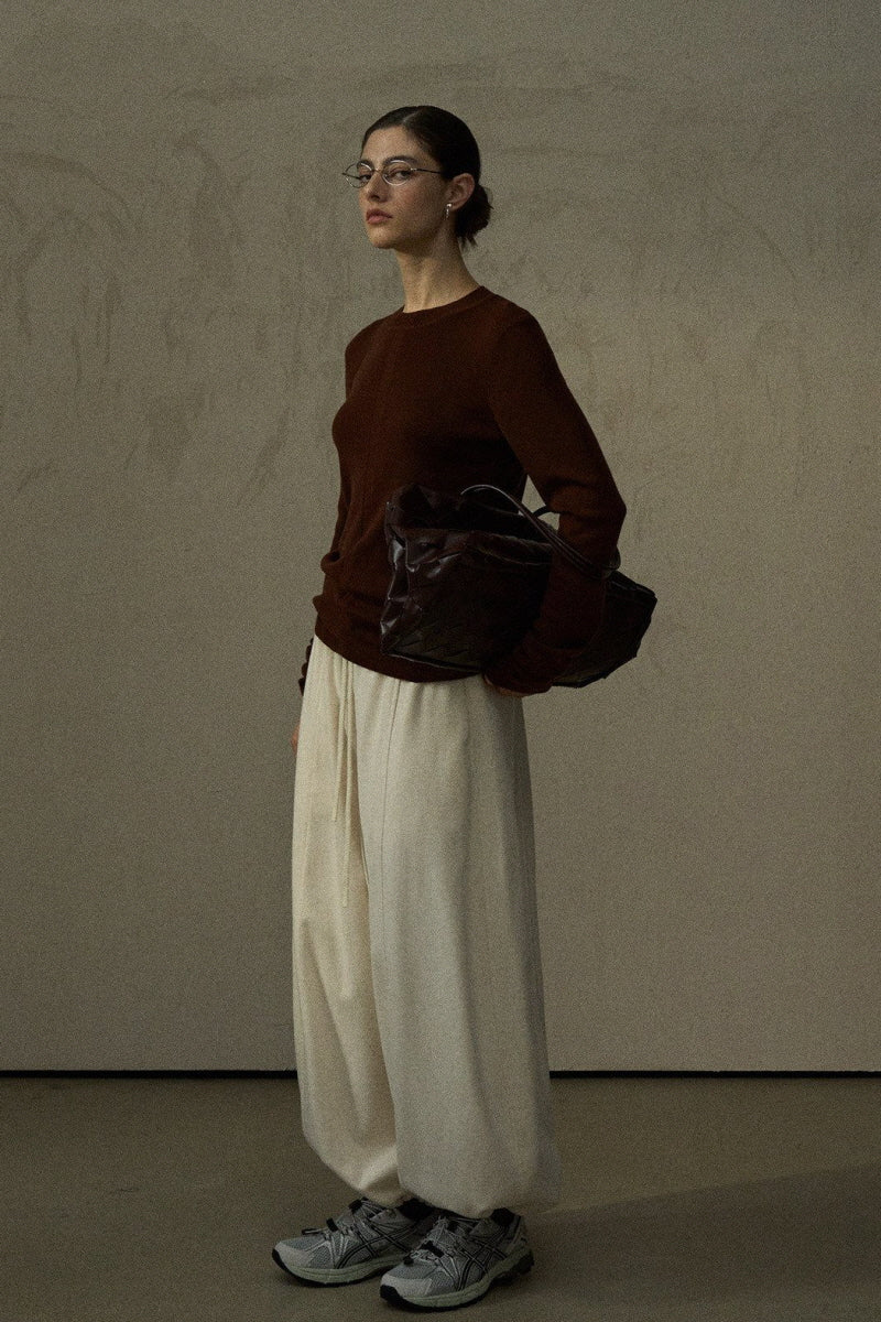 Volume Drawstring Slacks