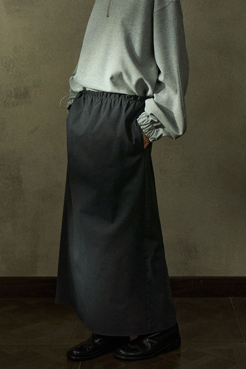Flower Bud Drawstring Skirt