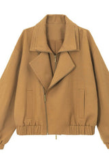 Double Zipper Silhouette Jacket