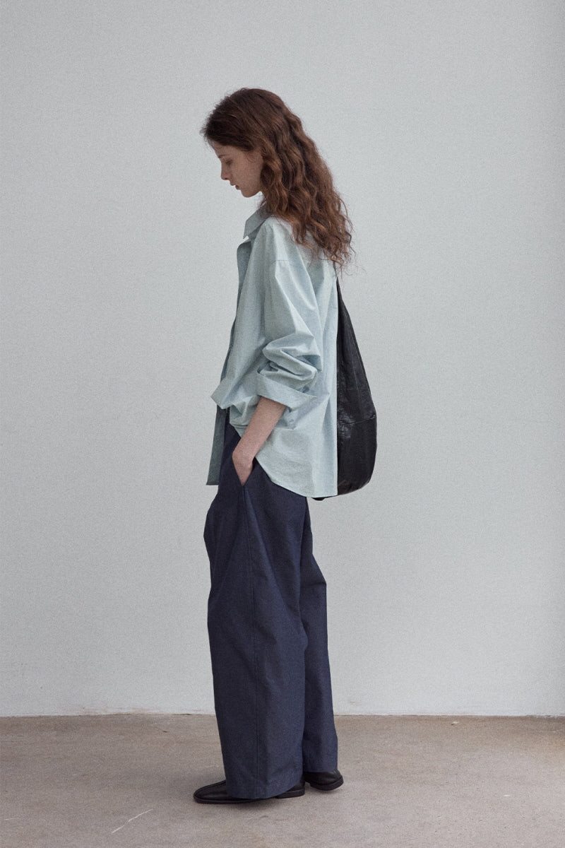Lazy Lapel Long-Sleeved Shirt
