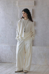 Curved-Leg Scimitar Pants