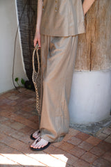 Strapless Relaxed Trousers