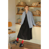 Deconstructed Loose-Fit Long Sleeve Shirt