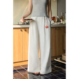 Pleated High Waist Wide Leg Pants