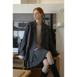 Loose Fit Butterfly Pleated Skirt